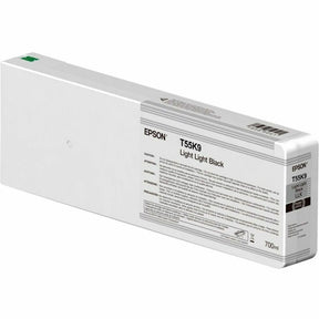 Epson UltraChrome HD Original Inkjet Ink Cartridge - Light Light Black - 1 Pack — T55K900
