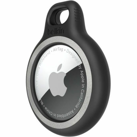 Belkin Reflective Secure Holder with Key Ring for Apple AirTag — MSC003btBK