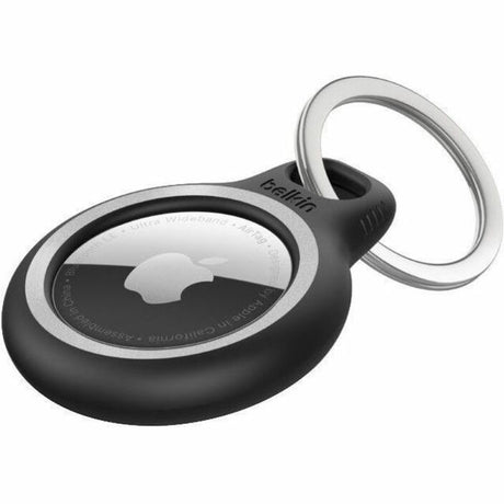 Belkin Reflective Secure Holder with Key Ring for Apple AirTag — MSC003btBK