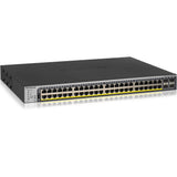 Netgear Gigabit PoE+ Smart Switches with Remote/Cloud Management — GS752TPP-300NAS