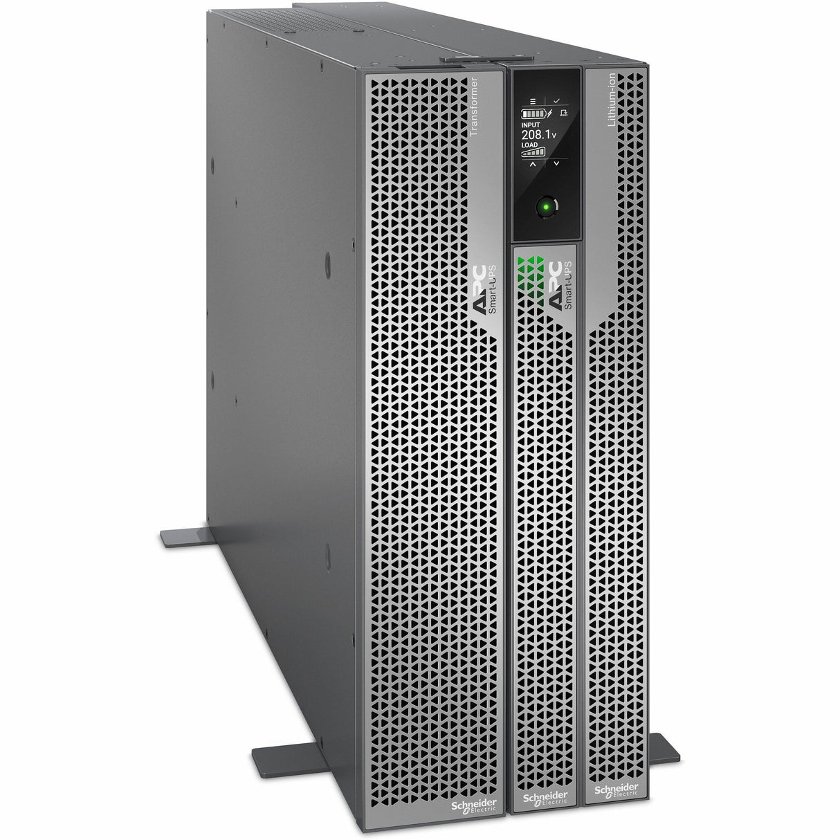APC Smart-UPS Ultra 5000VA, 208V, LCD, Tower w/okit, 8x 5-20R & 4x L6-20R & 2x L6-30R & 1x L14-30R NEMA outlets, w/transfo 208/240V to 120V — SRTL5KRM2UT-5KTF