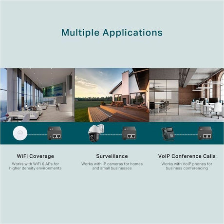 TP-Link TL-POE260S - 2.5G PoE+ Injector Adapter — POE260S