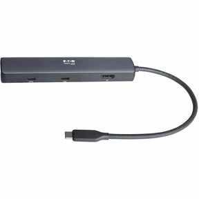 Eaton Tripp Lite Series USB-C Mini Dock and Multiport Adapter - 8K or 4K/144 Hz HDMI, USB 3.x Gen 2 (10Gbps) Hub Ports, Gigabit Ethernet, 100W PD Charging, HDR, HDCP 2.3 — U442-DOCK40-6