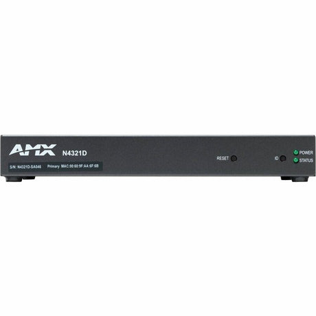 AMX NMX-ATC-N4321D Audio-over-IP Transceiver with Dante and AES67 — AMX-N43T001