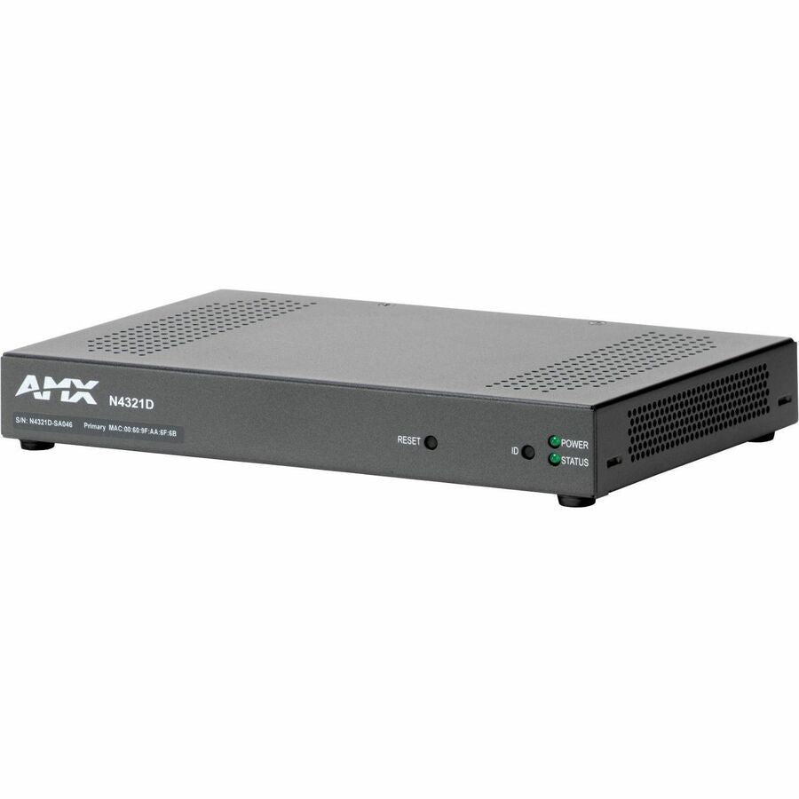 AMX NMX-ATC-N4321D Audio-over-IP Transceiver with Dante and AES67 — AMX-N43T001