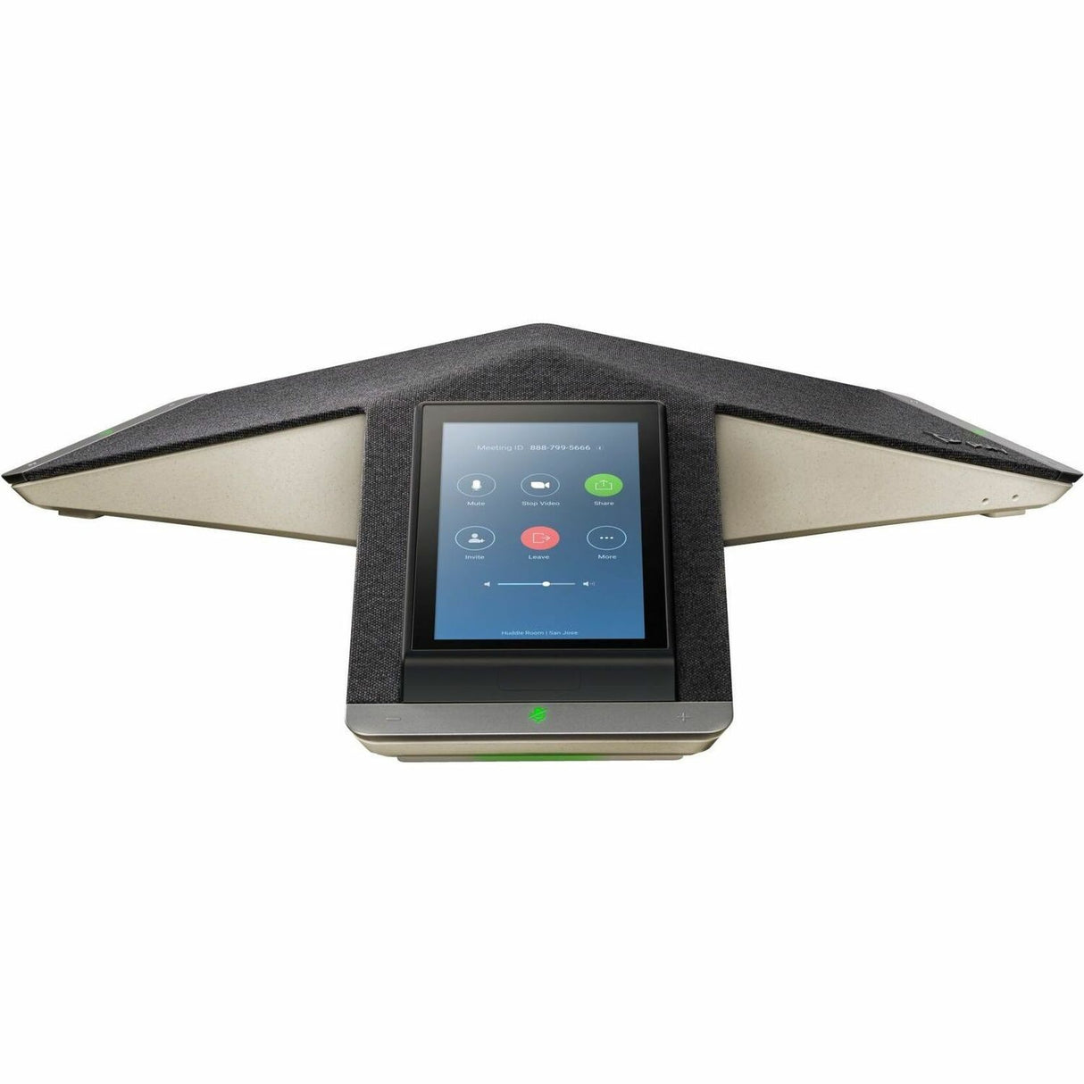 Poly Trio C60 IP Conference Station - Corded/Cordless - Bluetooth, Wi-Fi - Black — 849B4AA#ABA