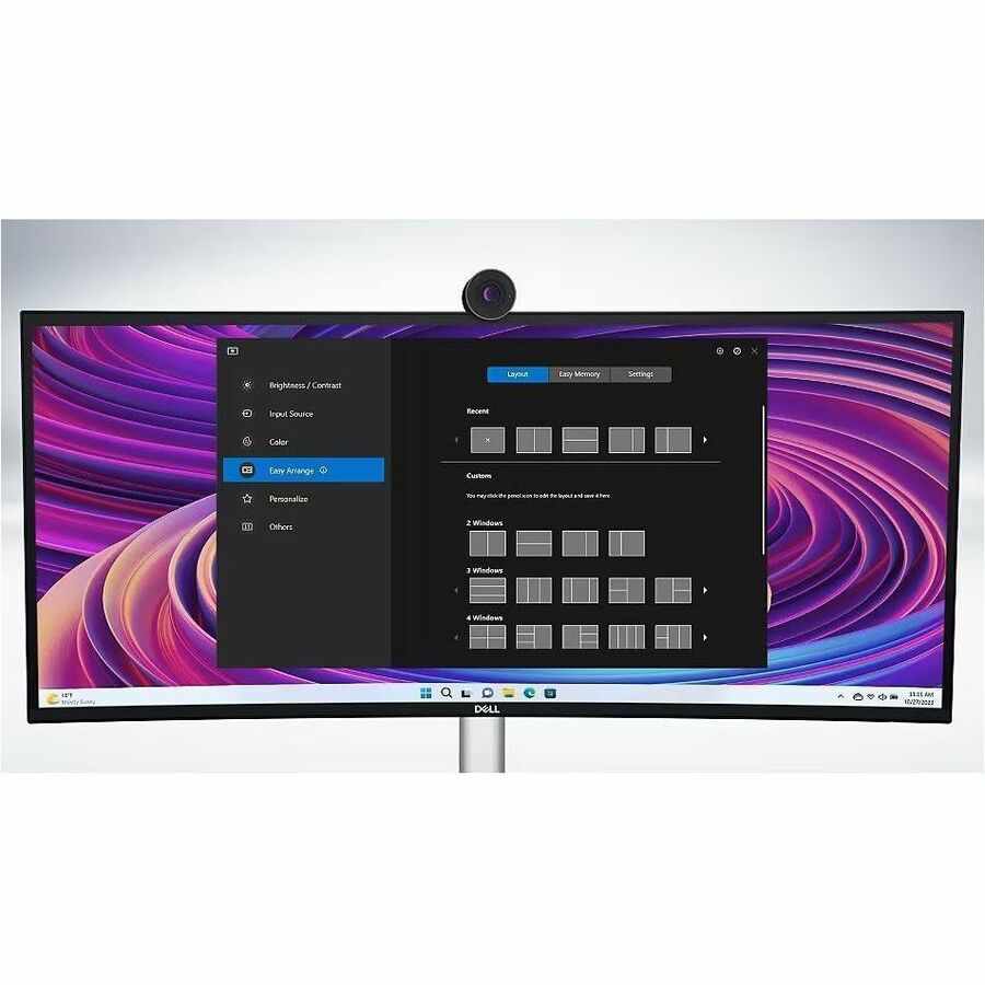 Dell UltraSharp U3824DW 38" Class WQHD+ Curved Screen LED Monitor - 21:9 - Black, Silver — DELL-U3824DW