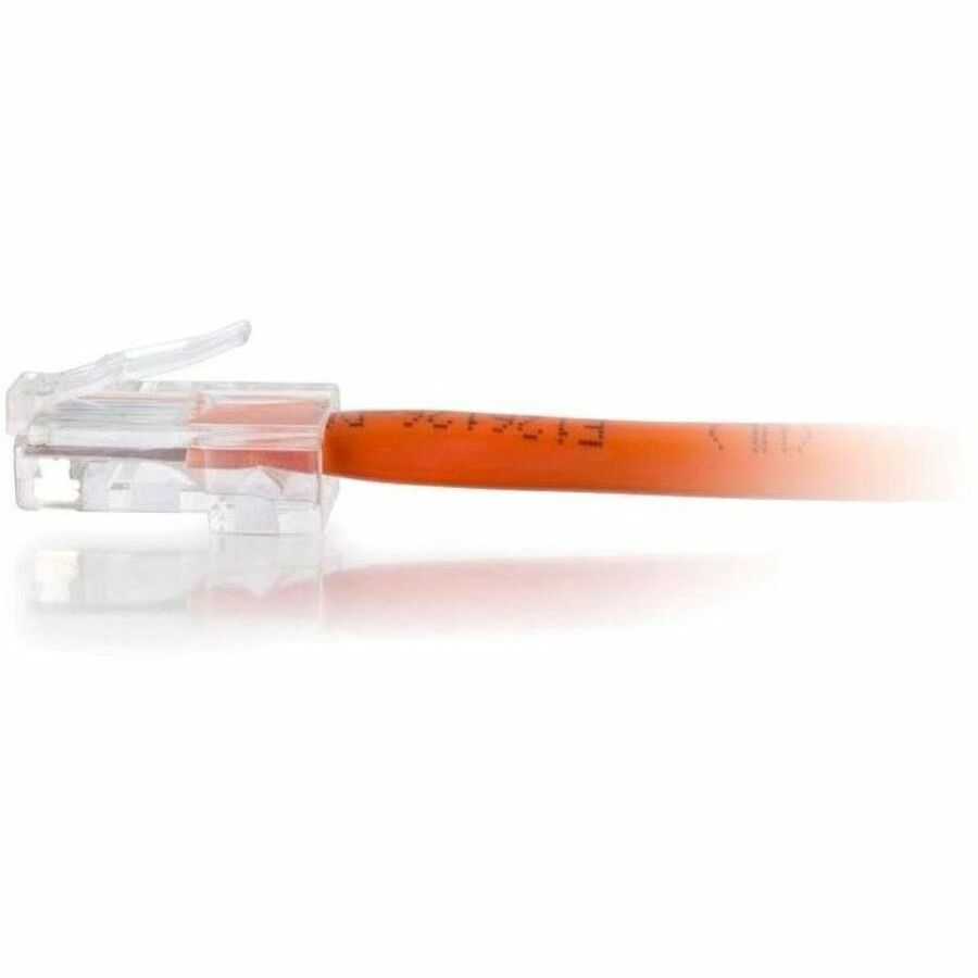 C2G 9ft (2.7m) Cat6 Non-Booted Unshielded (UTP) Ethernet Network Patch Cable-Orange — 04198