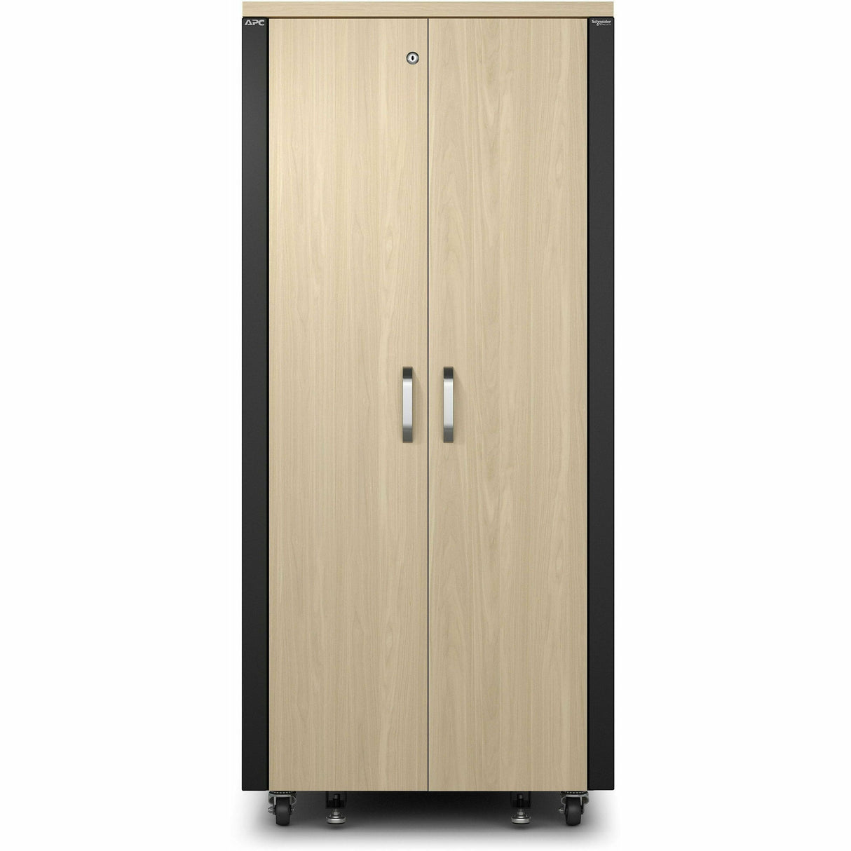 APC by Schneider Electric NetShelter Soundproof, 32U, Server Rack Enclosure, 120V, Maple — AR4032A