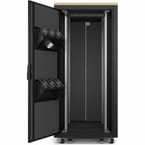 APC by Schneider Electric NetShelter Soundproof, 32U, Server Rack Enclosure, 120V, Maple — AR4032A