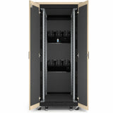 APC by Schneider Electric NetShelter Soundproof, 32U, Server Rack Enclosure, 120V, Maple — AR4032A