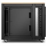 APC by Schneider Electric NetShelter Soundproof, 17U, Server Rack Enclosure, 120V, Maple — AR4017A