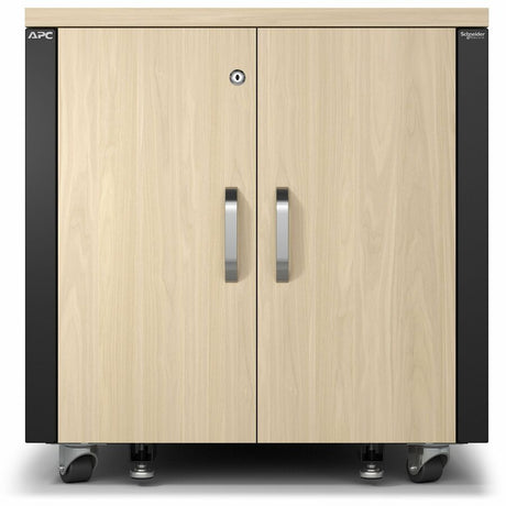 APC by Schneider Electric NetShelter Soundproof, 12U, Server Rack Enclosure, Maple — AR4012A