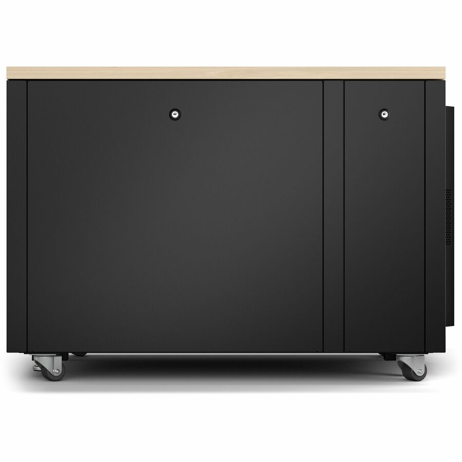 APC by Schneider Electric NetShelter Soundproof, 12U, Server Rack Enclosure, Maple — AR4012A