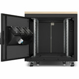 APC by Schneider Electric NetShelter Soundproof, 12U, Server Rack Enclosure, Maple — AR4012A
