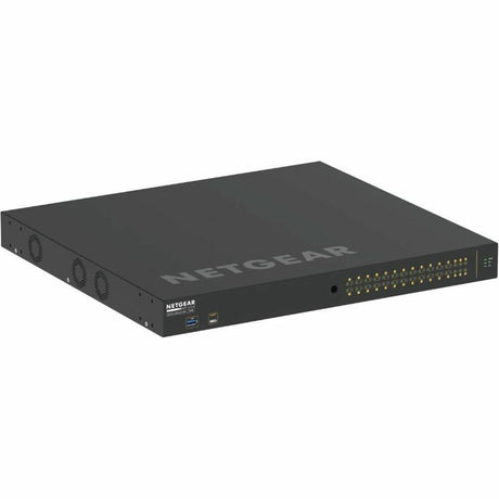 Netgear AV Line M4250-26G4XF-PoE+ 24x1G PoE+ 480W 2x1G and 4xSFP+ Managed Switch — GSM4230PX-TAANAS
