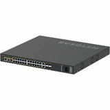 Netgear AV Line M4250-26G4XF-PoE+ 24x1G PoE+ 480W 2x1G and 4xSFP+ Managed Switch — GSM4230PX-TAANAS