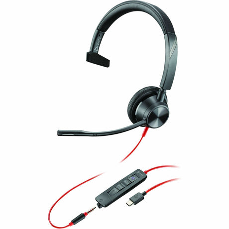 Poly Blackwire 3315 Microsoft Teams Certified USB-C Headset TAA — 8M3U5AA#ABA