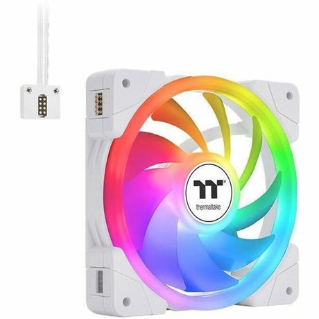 Thermaltake SWAFAN EX12 ARGB Sync PC Cooling Fan TT Premium Edition (3-Fan Pack) - 3 Pack — CL-F169-PL12SW-A