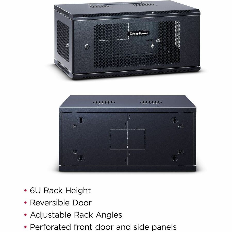 CyberPower CR6U61003 Wall Mount Enclosure — CR6U61003