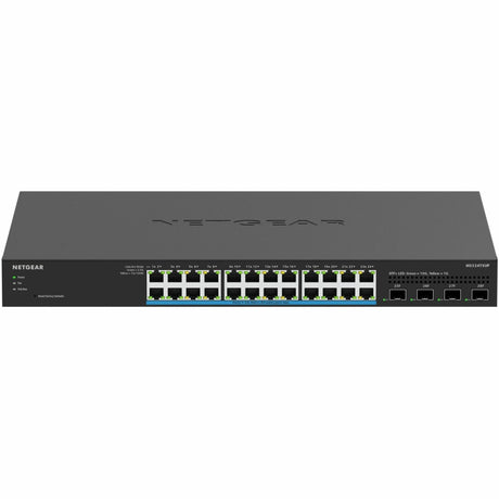 Netgear 24-Port Multi-Gigabit (2.5G) Ethernet Ultra60 PoE++ Smart Switch with 4 SFP+ Ports — MS324TXUP-100NAS