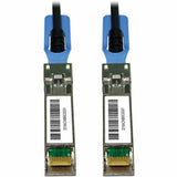 Eaton Tripp Lite Series SFP28 to SFP28 25GbE Passive Twinax Copper Cable (M/M), SFP-H25G-CU2M Compatible, Black, 2 m (6.6 ft.) — N280-02M-28-BK
