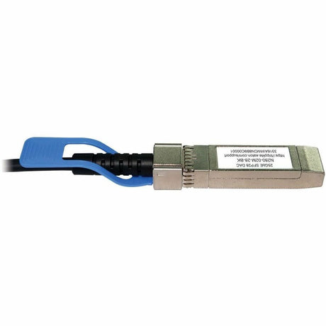 Eaton Tripp Lite Series SFP28 to SFP28 25GbE Passive Twinax Copper Cable (M/M), SFP-H25G-CU2M Compatible, Black, 2 m (6.6 ft.) — N280-02M-28-BK