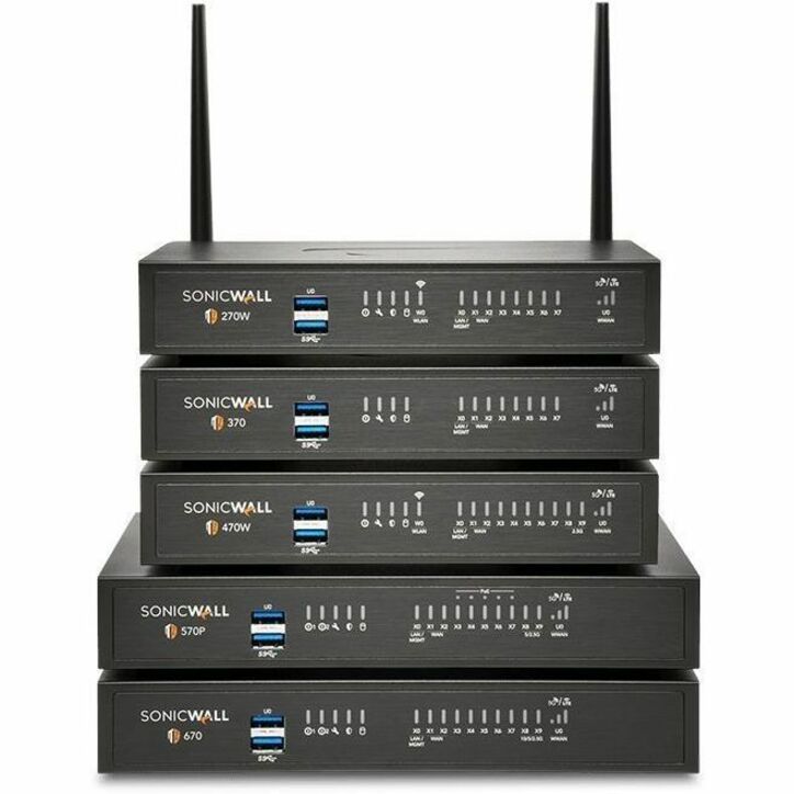 SonicWall TZ470 Network Security/Firewall Appliance — 03-SSC-1367