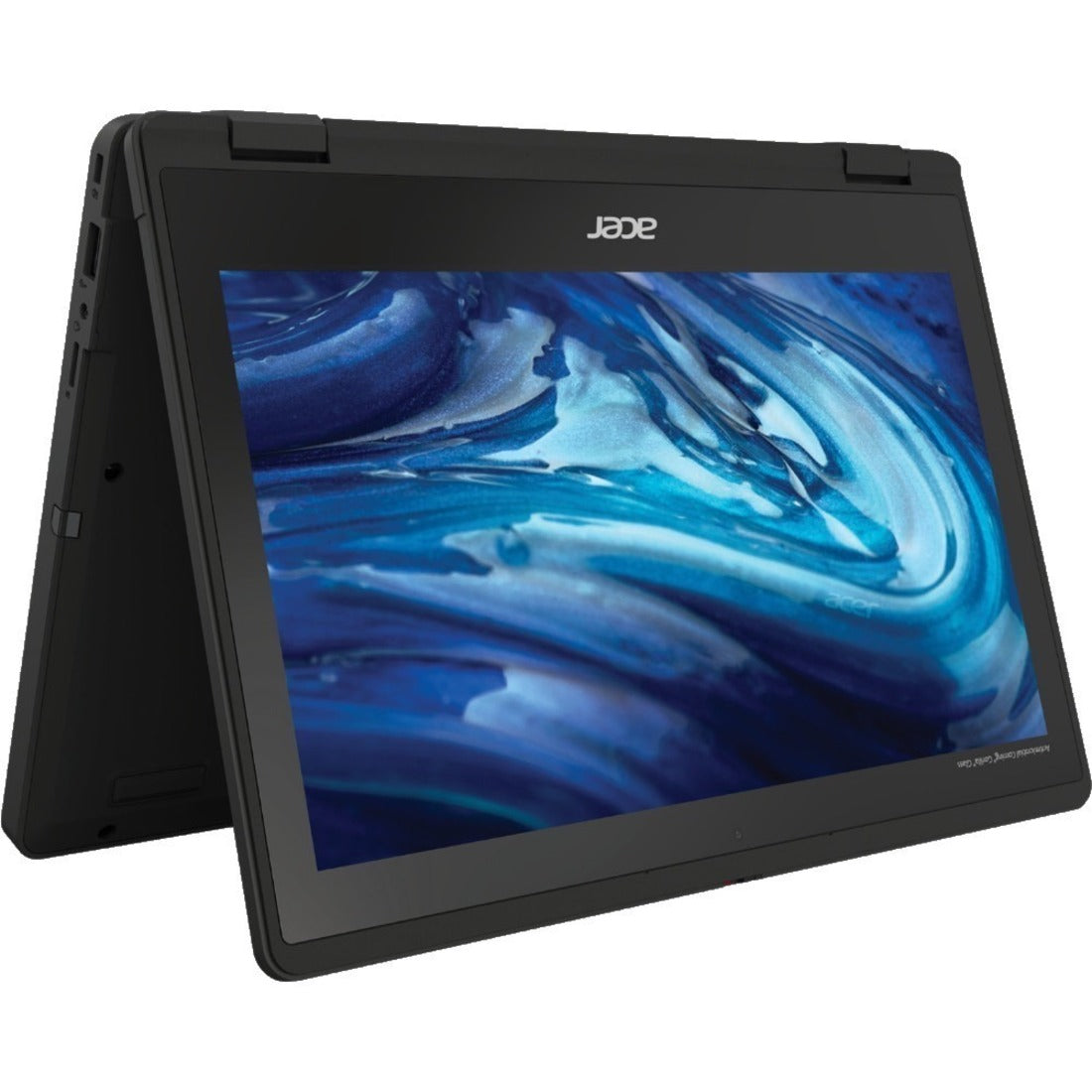 Acer TravelMate B3 Spin 11 B311R-33 TMB311R-33-P1GS 11.6" Touchscreen Convertible 2 in 1 Notebook - WXGA - Intel N200 - 8 GB - 128 GB SSD - Black — NX.VZ0AA.005