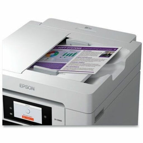 Epson WorkForce Pro ST-C5500 Wired & Wireless Inkjet Multifunction Printer - Color - Outgoing Fax Only — C11CJ28202