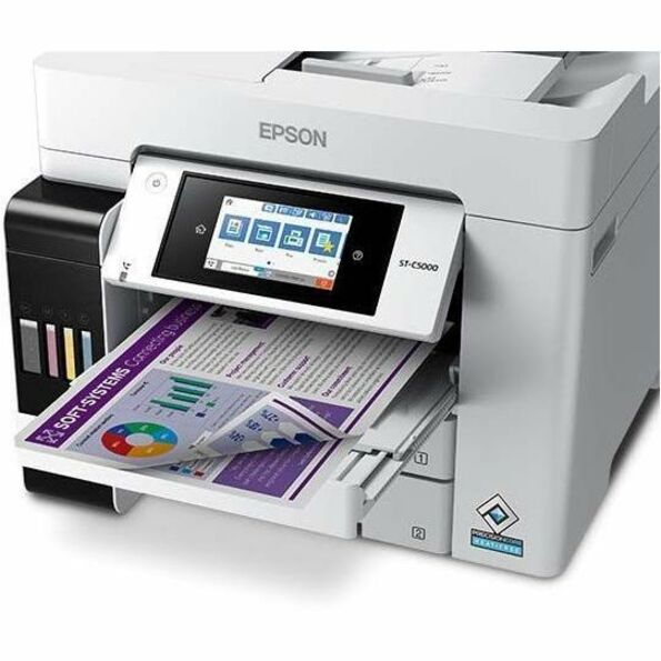 Epson WorkForce ST-C5000 Wireless Inkjet Multifunction Printer - Color — C11CJ29203