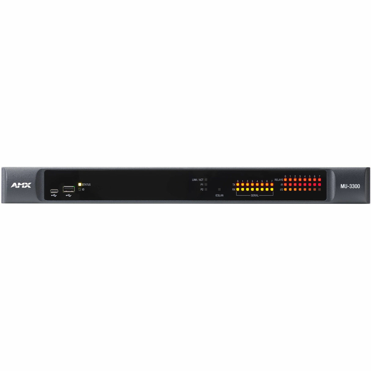 AMX MUSE Automation Controller - 8 Serial, 8 Relays, 8 IR, 8 IO & ICSLan — AMX-CCC033