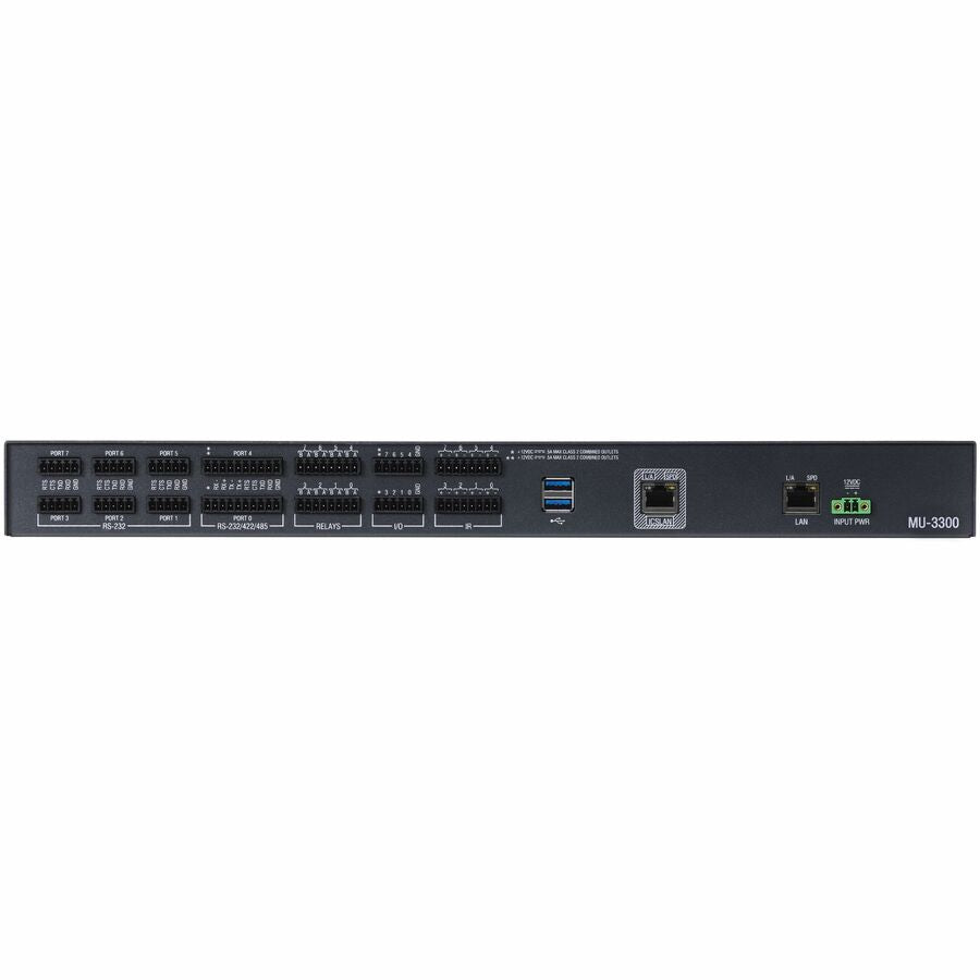 AMX MUSE Automation Controller - 8 Serial, 8 Relays, 8 IR, 8 IO & ICSLan — AMX-CCC033