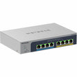 Netgear 8-port Ultra60 PoE++ Multi-Gigabit (2.5G) Ethernet Smart Switch — MS108TUP-100NAS