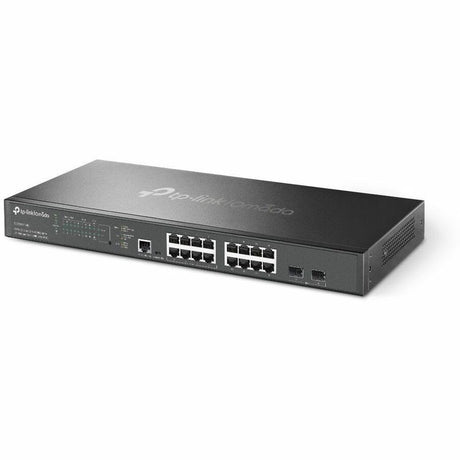 TP-Link Omada 16-Port 2.5G and 2-Port 10GE SFP+ L2+ Managed Switch with 8 Port PoE+ — SG3218XP-M2