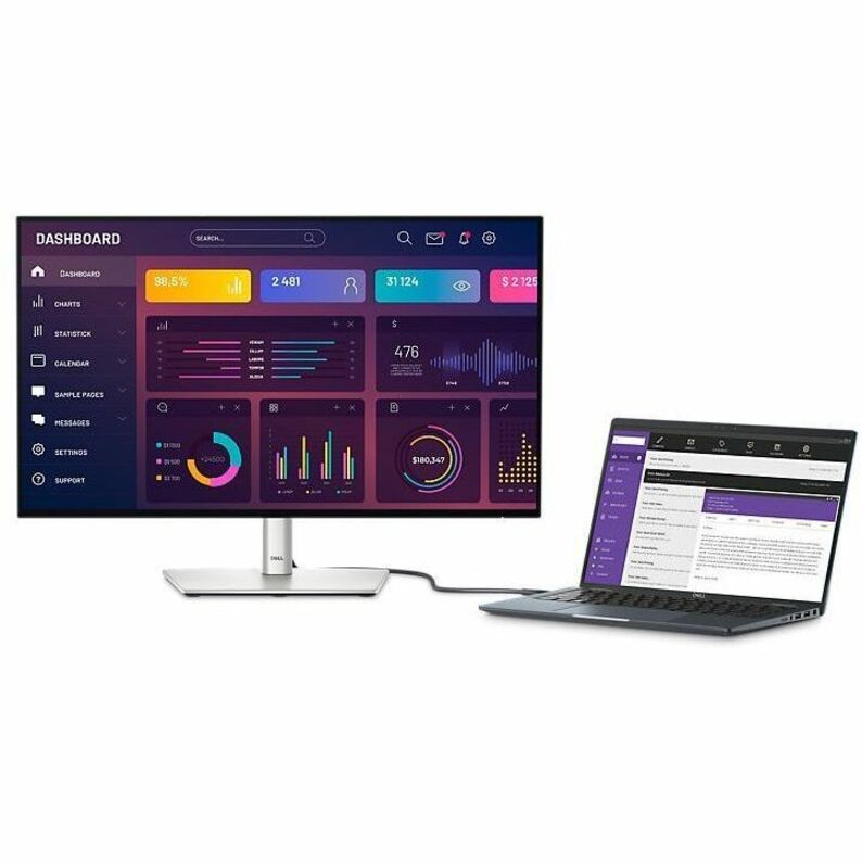 Dell UltraSharp U2724DE 27" Class WQHD LED Monitor - 16:9 — DELL-U2724DE