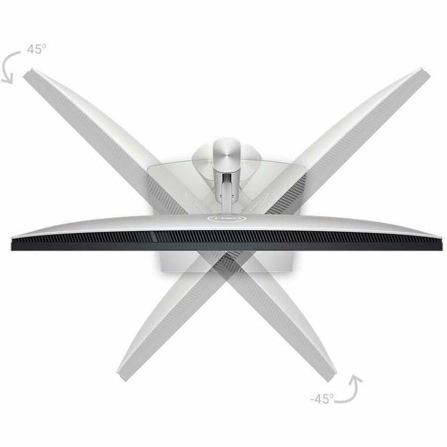 Dell UltraSharp U2424H 24" Class Full HD LED Monitor - 16:9 - Silver — DELL-U2424H