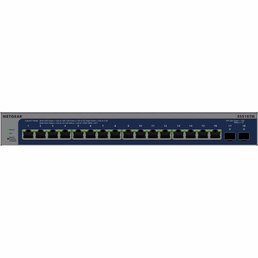 Netgear Smart S3600 XS516TM Ethernet Switch — XS516TM-100NAS