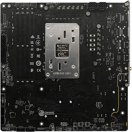 MSI B650M PROJECT ZERO Gaming Desktop Motherboard - AMD B650 Chipset - Socket AM5 - Micro ATX — B650MPZERO