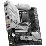 MSI B760M PROJECT ZERO Desktop Motherboard - Intel B760 Chipset - Socket LGA-1700 - Micro ATX — B760MPZERO