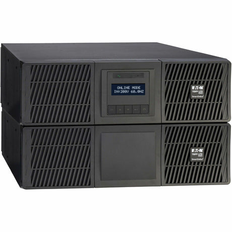 Eaton Tripp Lite series SmartOnline 5000VA 4500W 120/208V Online Double-Conversion UPS with Stepdown Transformer and Maintenance Bypass - 5-20R/L6-20R/L6-30R Outlets, L6-30P Input, Network Card Included, Extended Run, 6U — SU5000RTFMB