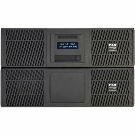 Eaton Tripp Lite Series SmartOnline 5000VA 4500W 120/208V Online Double-Conversion UPS with Stepdown Transformer - 18 5-20R, 2 L6-20R and 1 L6-30R Outlets, L6-30P Input, Network Card Included, Extended Run, 6U Battery Backup — SU5000RTF