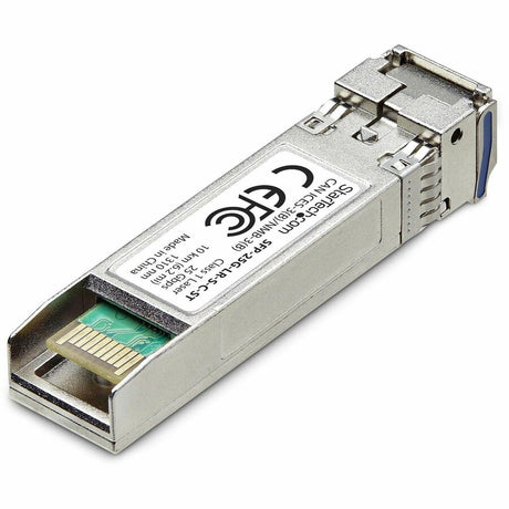 StarTech.com Cisco SFP-25G-LR-S Compatible SFP28 Module, 25 GB Single Mode Fiber (SMF), 25GBASE-LR LC Transceiver, 10km (6.2mi), DDM/DOM — SFP-25G-LR-S-C-ST