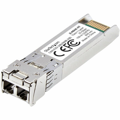 StarTech.com HPE JL484A Compatible SFP28 Module, 25GBase-SR, 25 GB Multimode Fiber (MMF), LC Transceiver, 100m (328ft), DDM/DOM — JL484A-ST