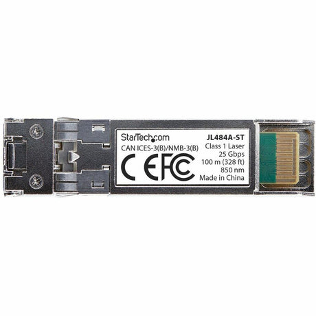 StarTech.com HPE JL484A Compatible SFP28 Module, 25GBase-SR, 25 GB Multimode Fiber (MMF), LC Transceiver, 100m (328ft), DDM/DOM — JL484A-ST