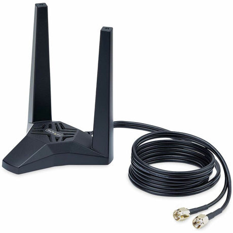 StarTech.com Wi-Fi 6E PCIe Network Card, Bluetooth 5.3, Magnetic Antenna Base, Tri-Band 802.11ax, AX5400 Wi-Fi NIC, Windows/Linux — PAX2235-WIFI-6E-CARD