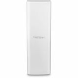 TRENDnet 14 dBi Wi-Fi 6 AX1200 Outdoor Directional PoE Access Point, TEW-940APBO, 5 GHz Wi-Fi 6 Point-to-Point Bridge, 1 x Gigabit PoE (in) Port, and 1 x Gigabit Port, 14 dBi Directional Antenna, White