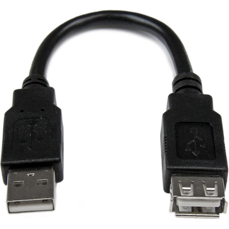StarTech.com 6in USB 2.0 Extension Adapter Cable A to A - M/F — USBEXTAA6IN