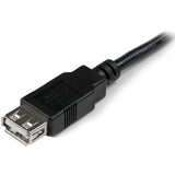 StarTech.com 6in USB 2.0 Extension Adapter Cable A to A - M/F — USBEXTAA6IN