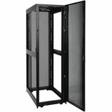 Tripp Lite by Eaton SmartRack 42U Standard-Depth Rack Enclosure Cabinet with Doors and Side Panels — SR42UB